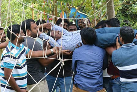 Spider Web Team Building Activity