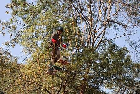 Burma Bridge Activity in India