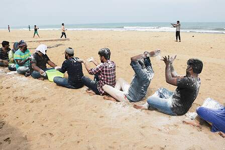 Beach Team Building Activities
